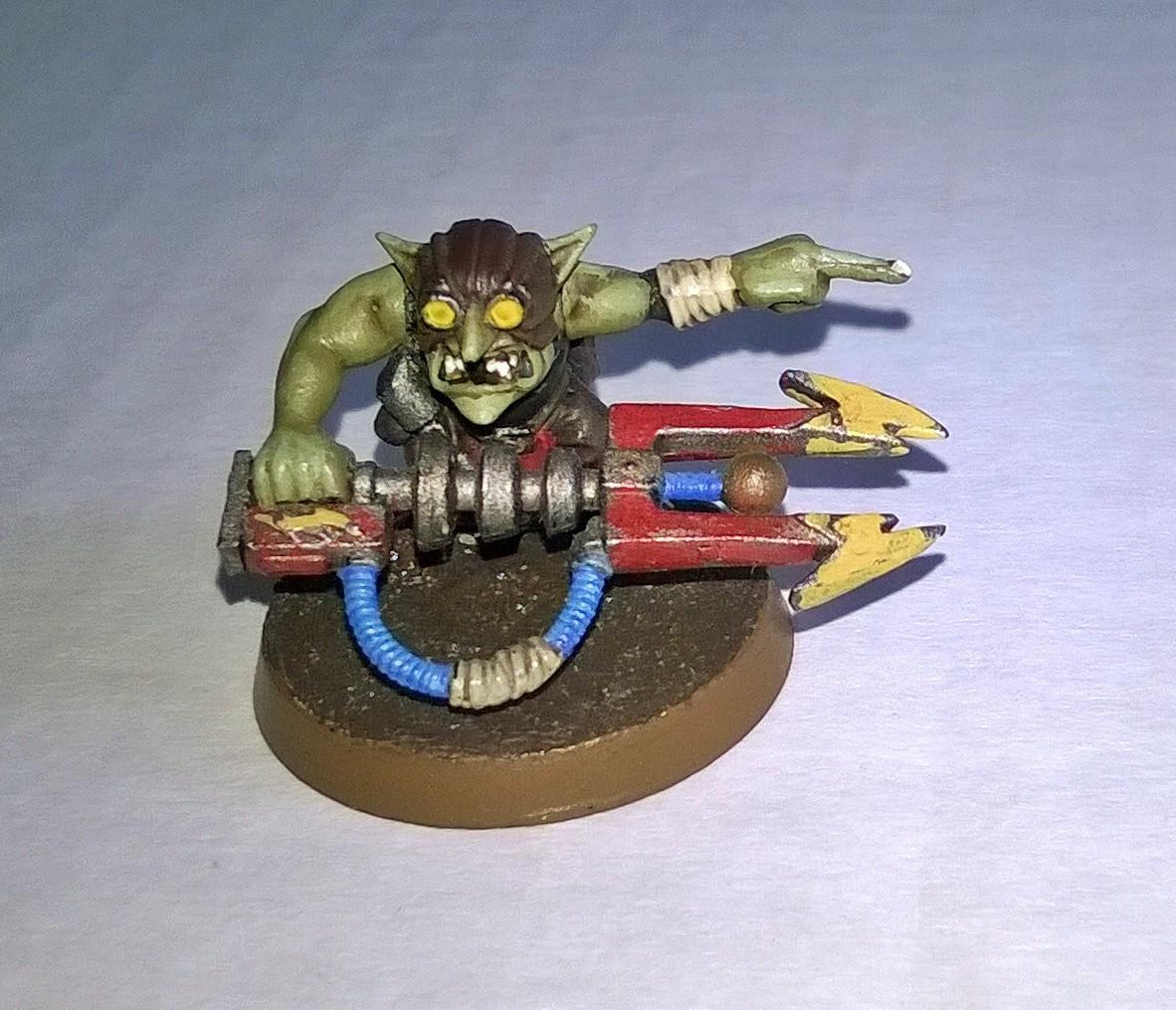 Evil Sun Gretchin Grots Orks Rebel Red Grot Leader 1a Gallery Dakkadakka 3376